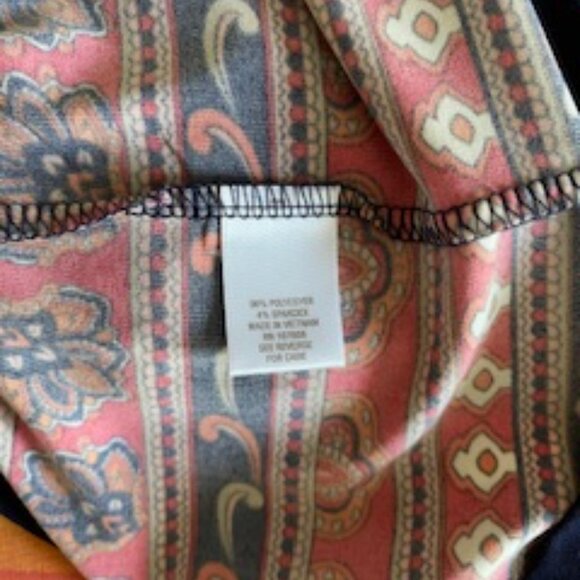 Multi-Pattern Print Dress - Picture 5 of 6